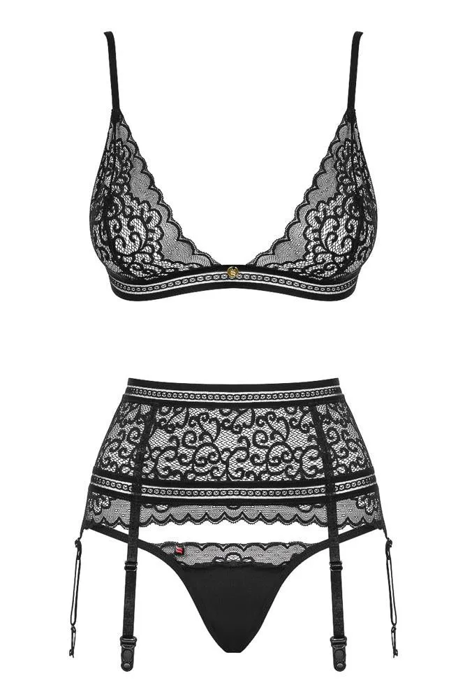 Obsessive Ailay Lingerie Set (L/XL)
