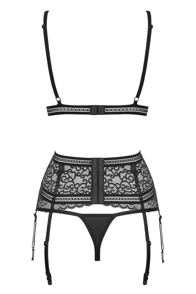 Obsessive Ailay Lingerie Set (L/XL)