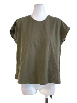 Olive Green Plain Top OSN