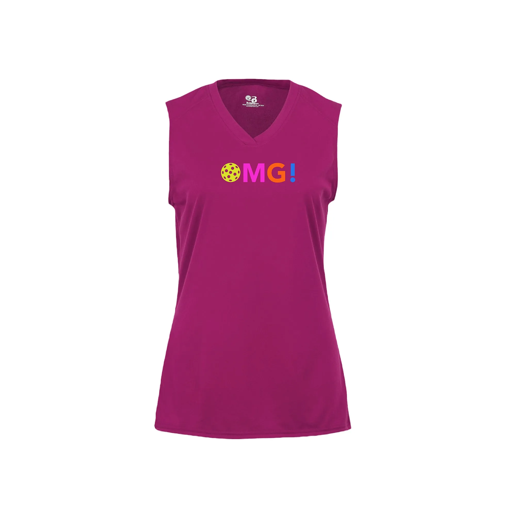 OMG! Pickleball Tank - Ladies Performance Tank - Ladies Dri-Fit Tank