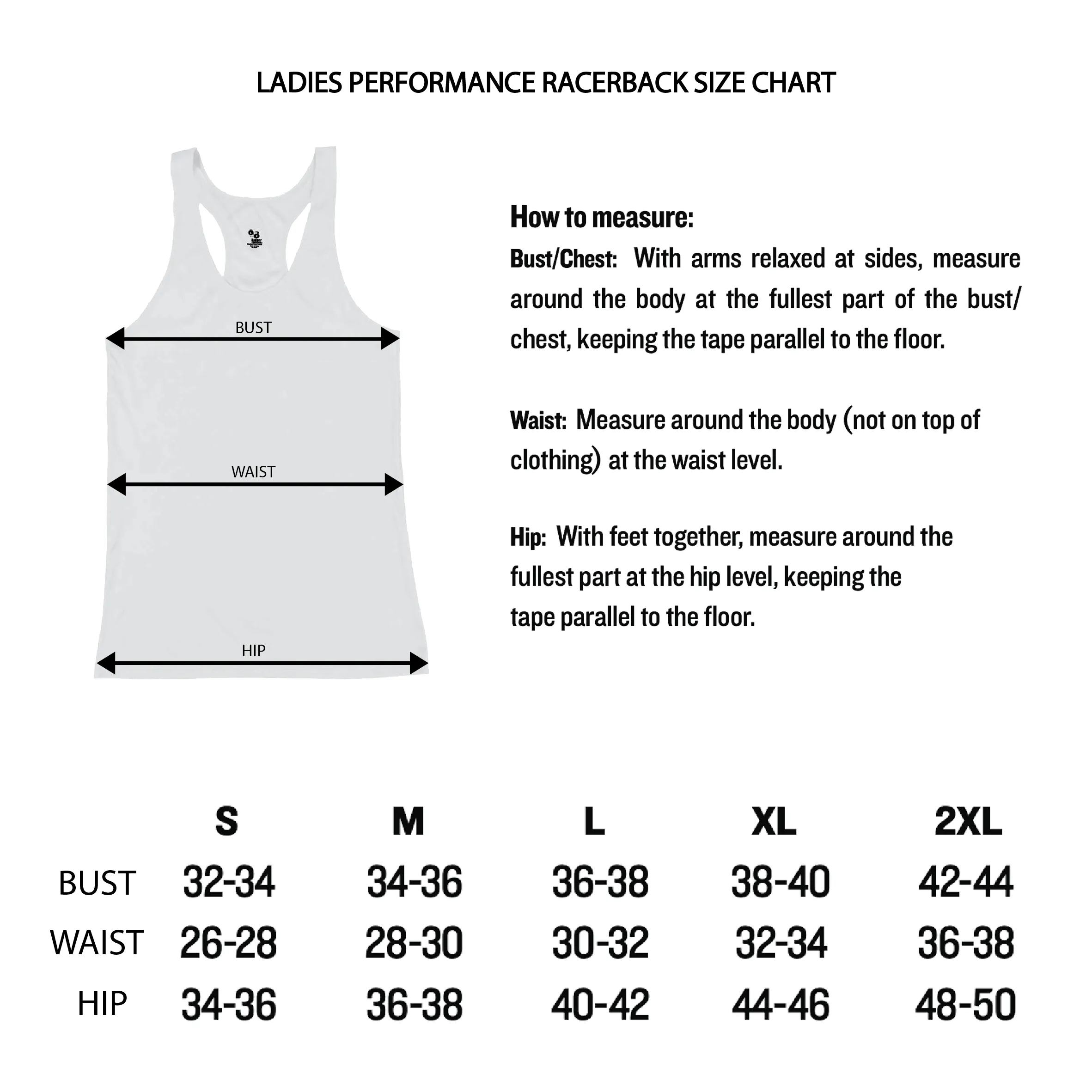 Out of Control Pickleball Ladies Racerback Tank