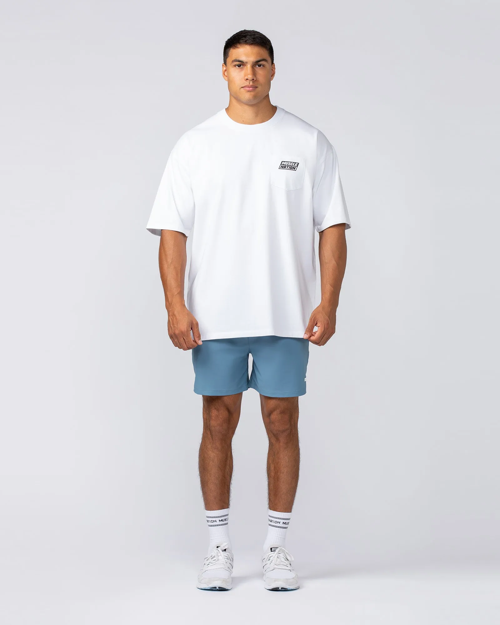 Oversized Pocket Pump Cover - White