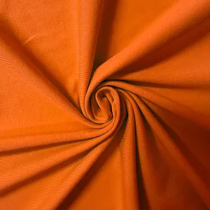 Papaya Solid Activewear Jersey Knit Fabric