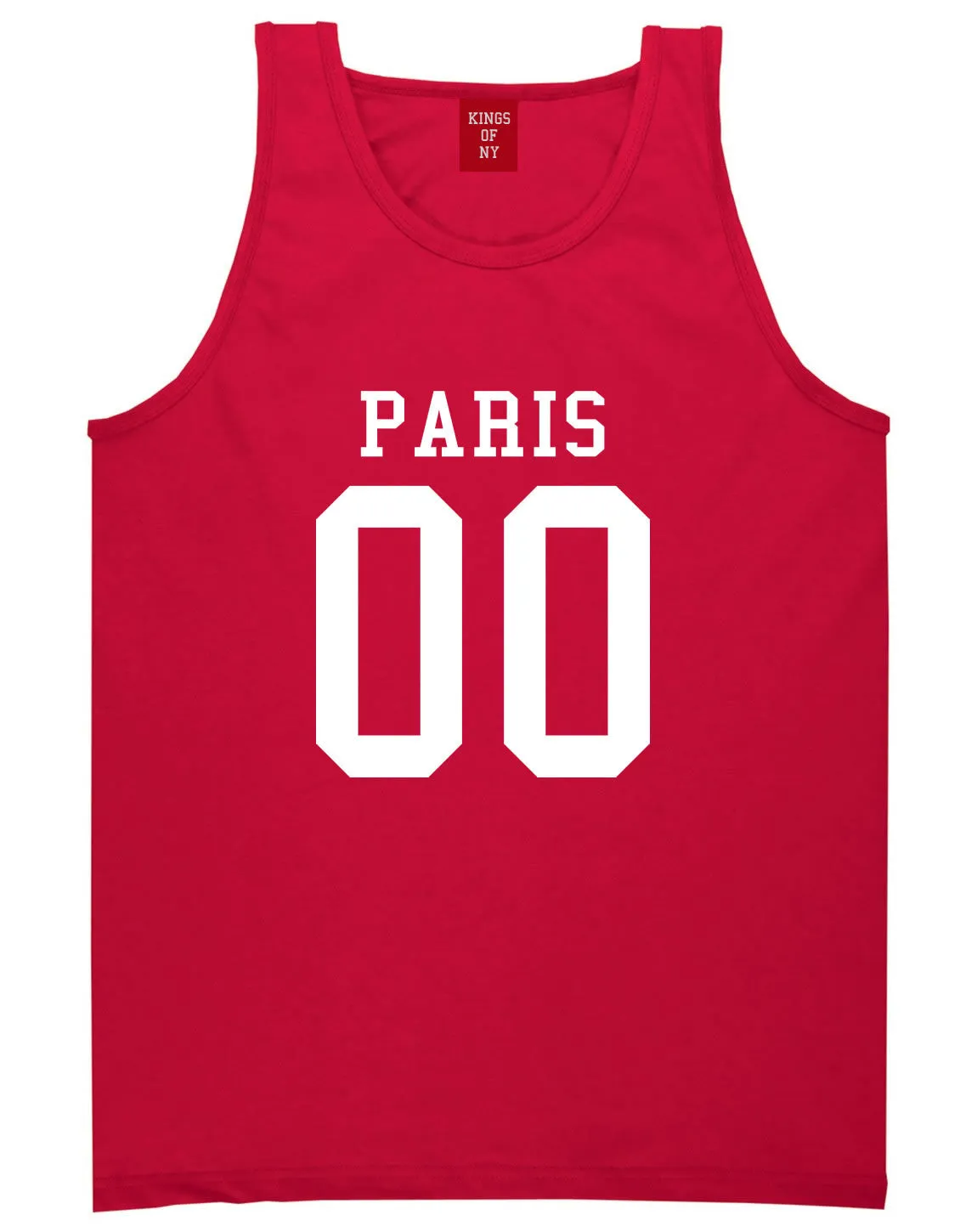 Paris Team 00 Jersey Tank Top