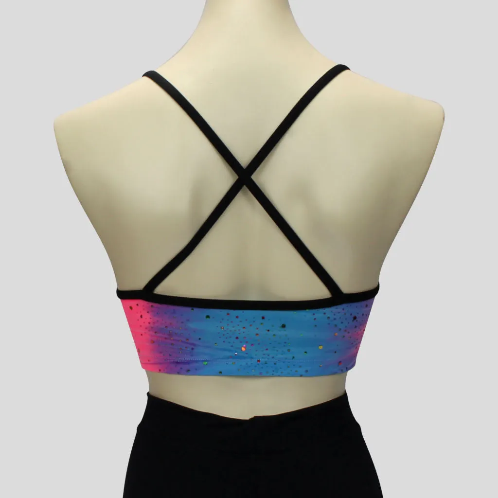 Pastel Tie-Dye Crop Top