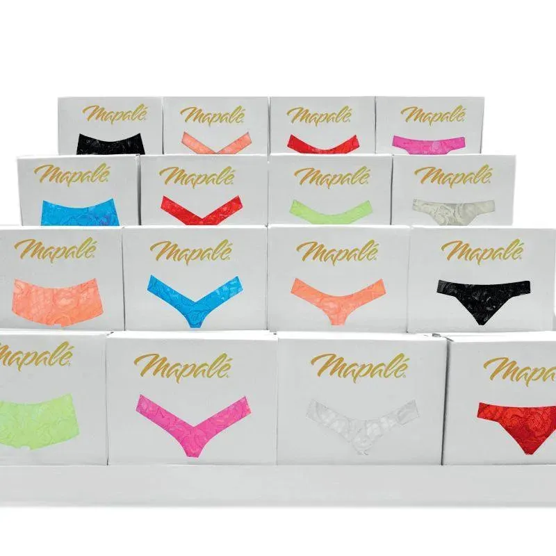 Peekaboo Crotchless Thong Pink
