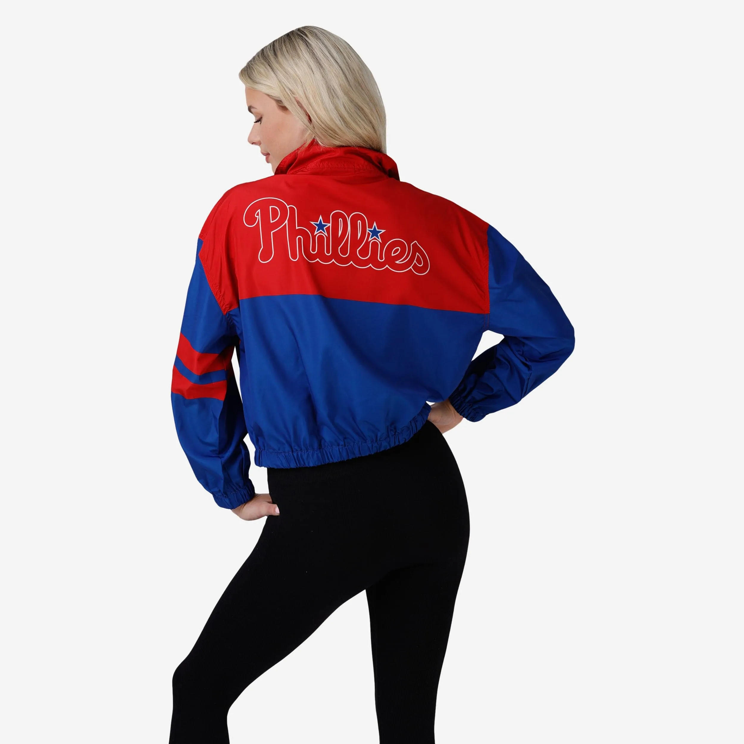 Philadelphia Phillies Womens Winning Play Windbreaker