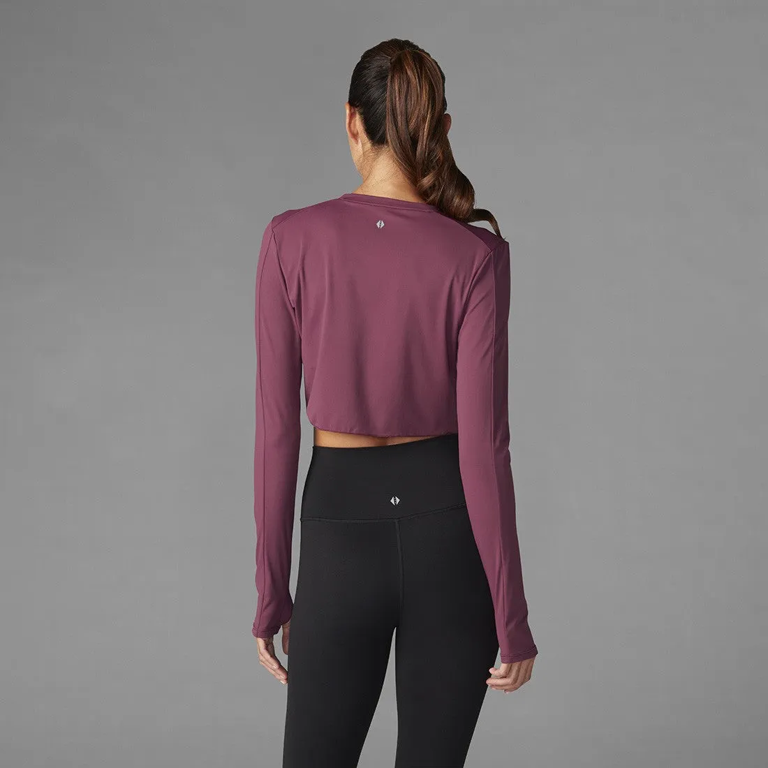 Pleated Long Sleeve Top