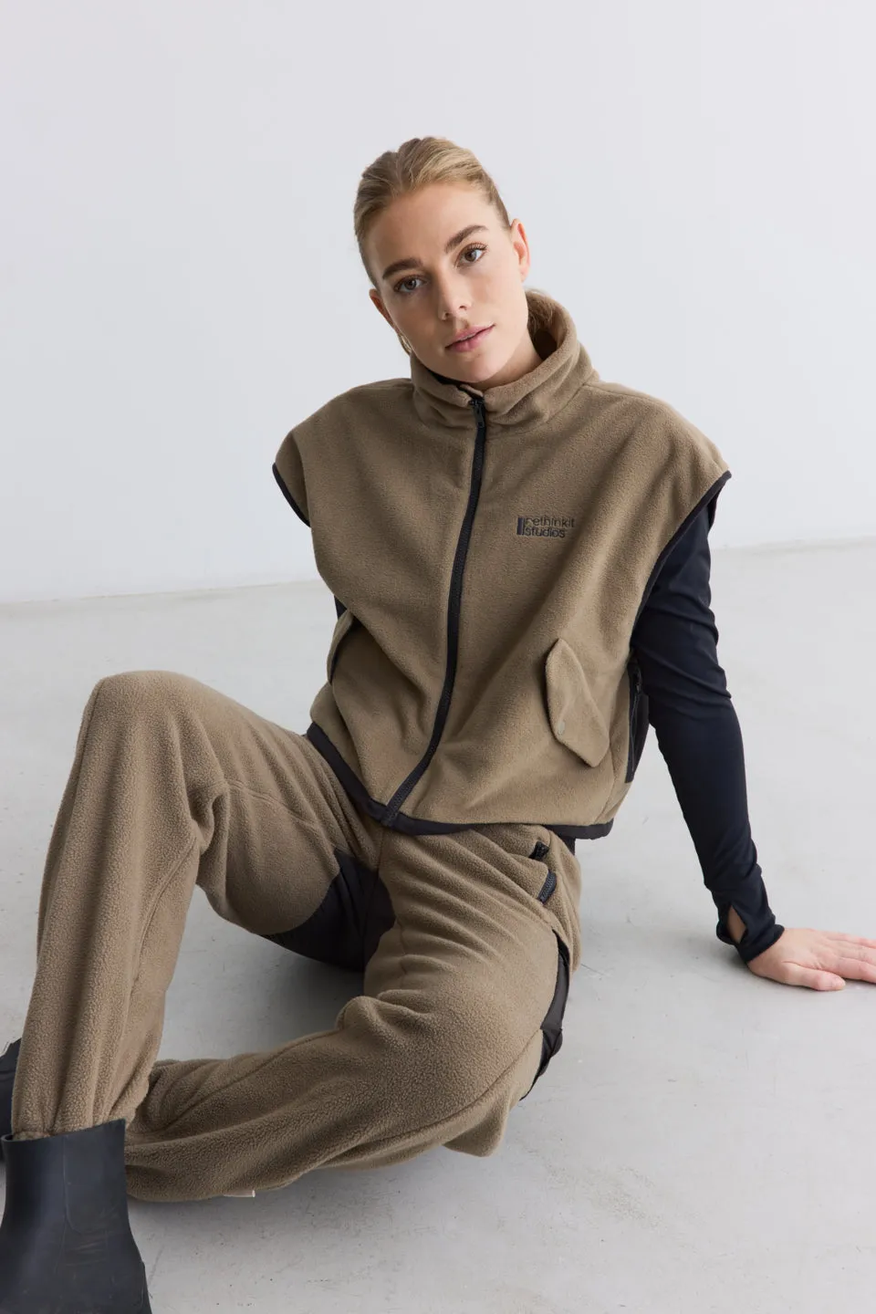 Polar Fleece Gilet CAMPFIRE - fallen rock