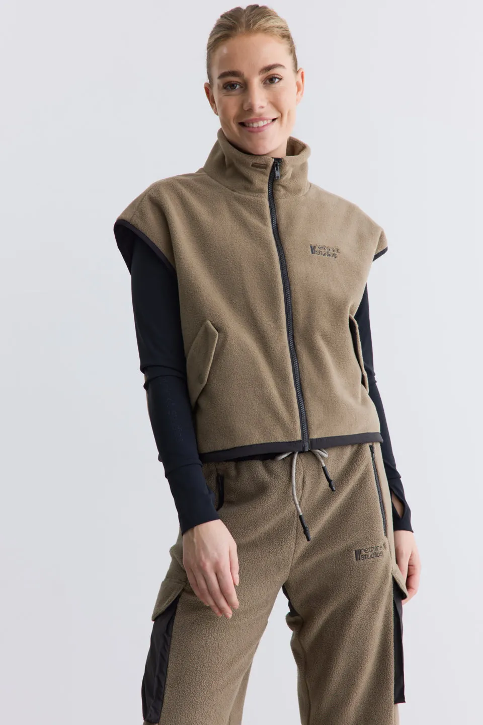 Polar Fleece Gilet CAMPFIRE - fallen rock