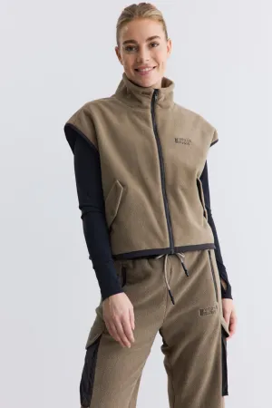 Polar Fleece Gilet CAMPFIRE - fallen rock