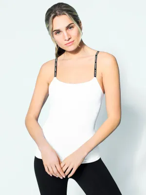 PRACTICE LOGO TANK 2.0, WHITE