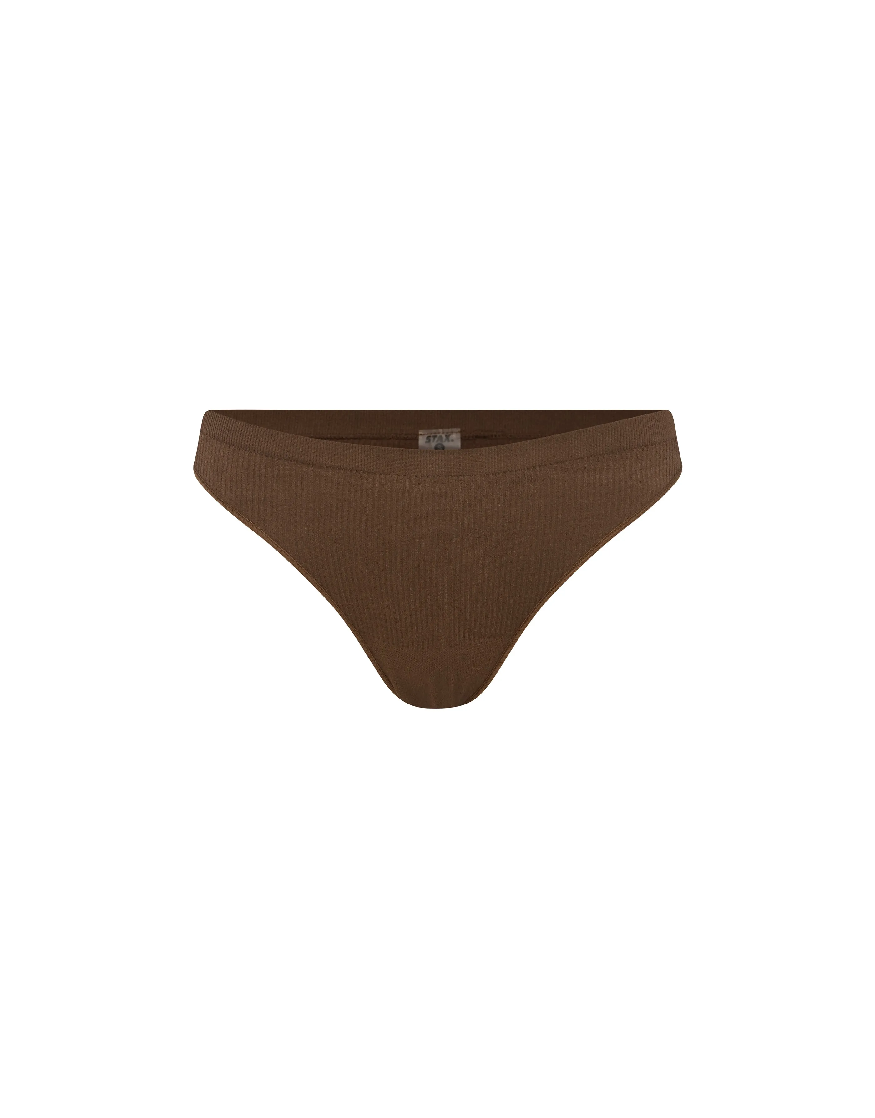 Premium Seamless V5.1 (Favourites) Sports G-String - Bark (Dark Brown)