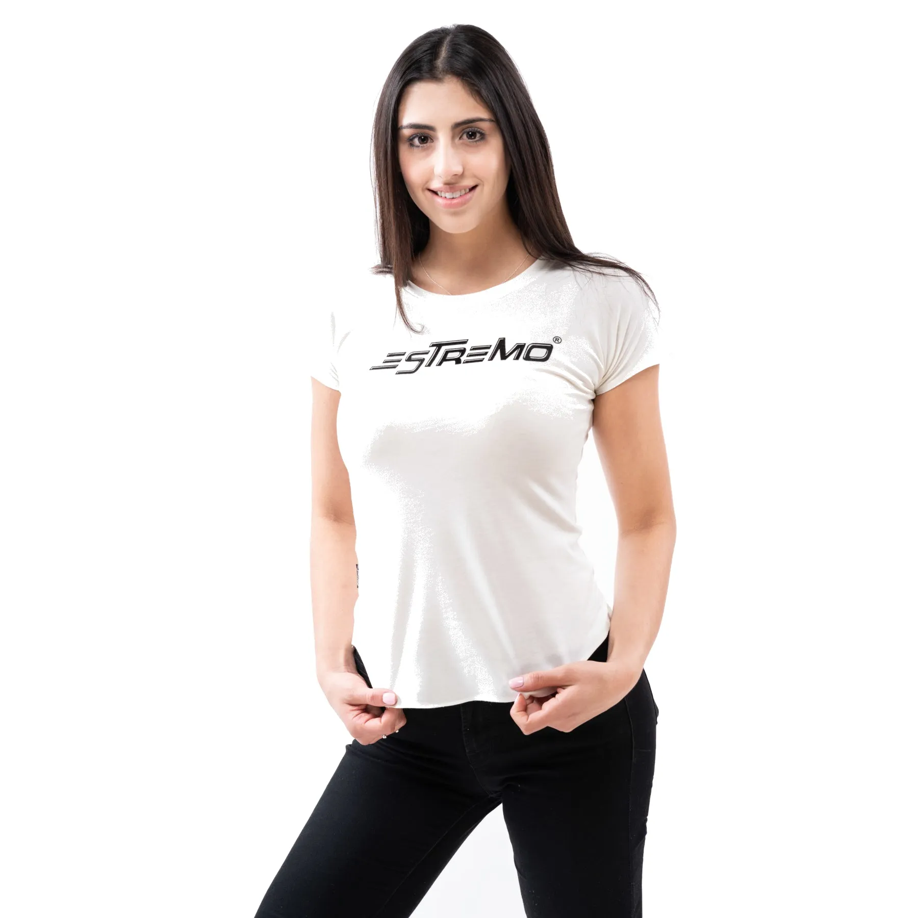 Premium Series Women's Crew Neck Tees - White