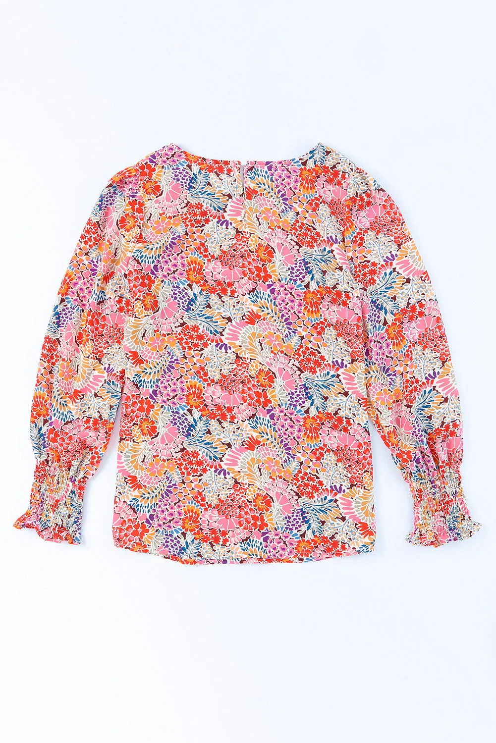 Puff Sleeve Floral Blouse