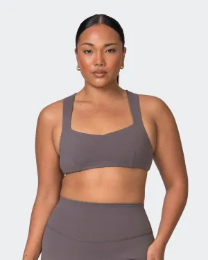 Pulse Bralette - Peppercorn