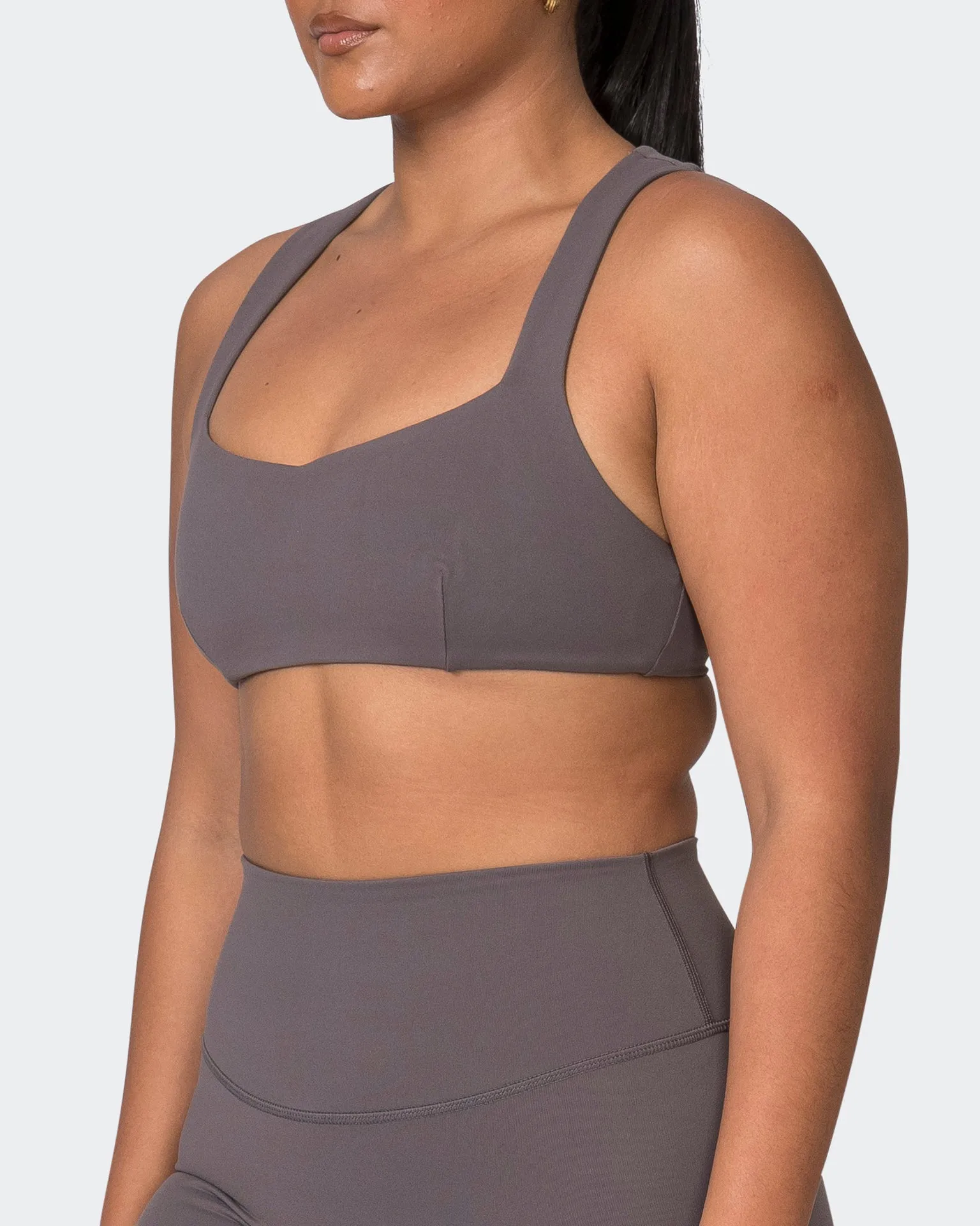 Pulse Bralette - Peppercorn