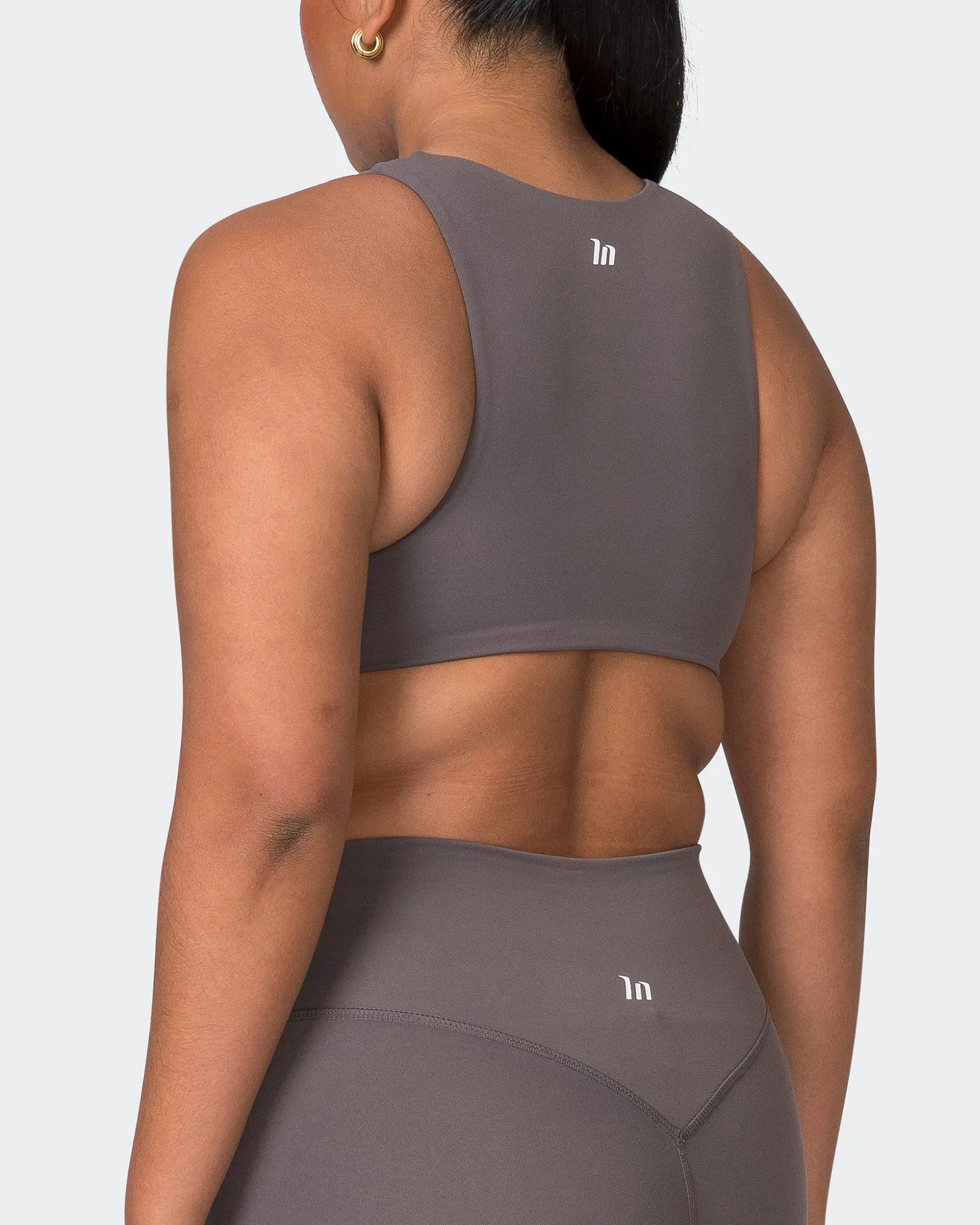 Pulse Bralette - Peppercorn