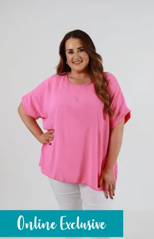 Rachel Blouse in Pink