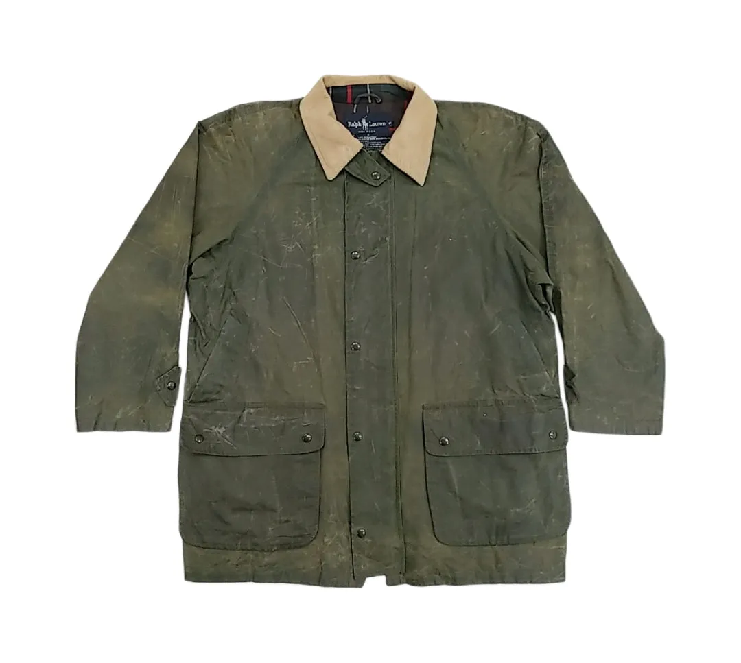 Ralph Lauren Waxed / Oiled Utility Coat - Small