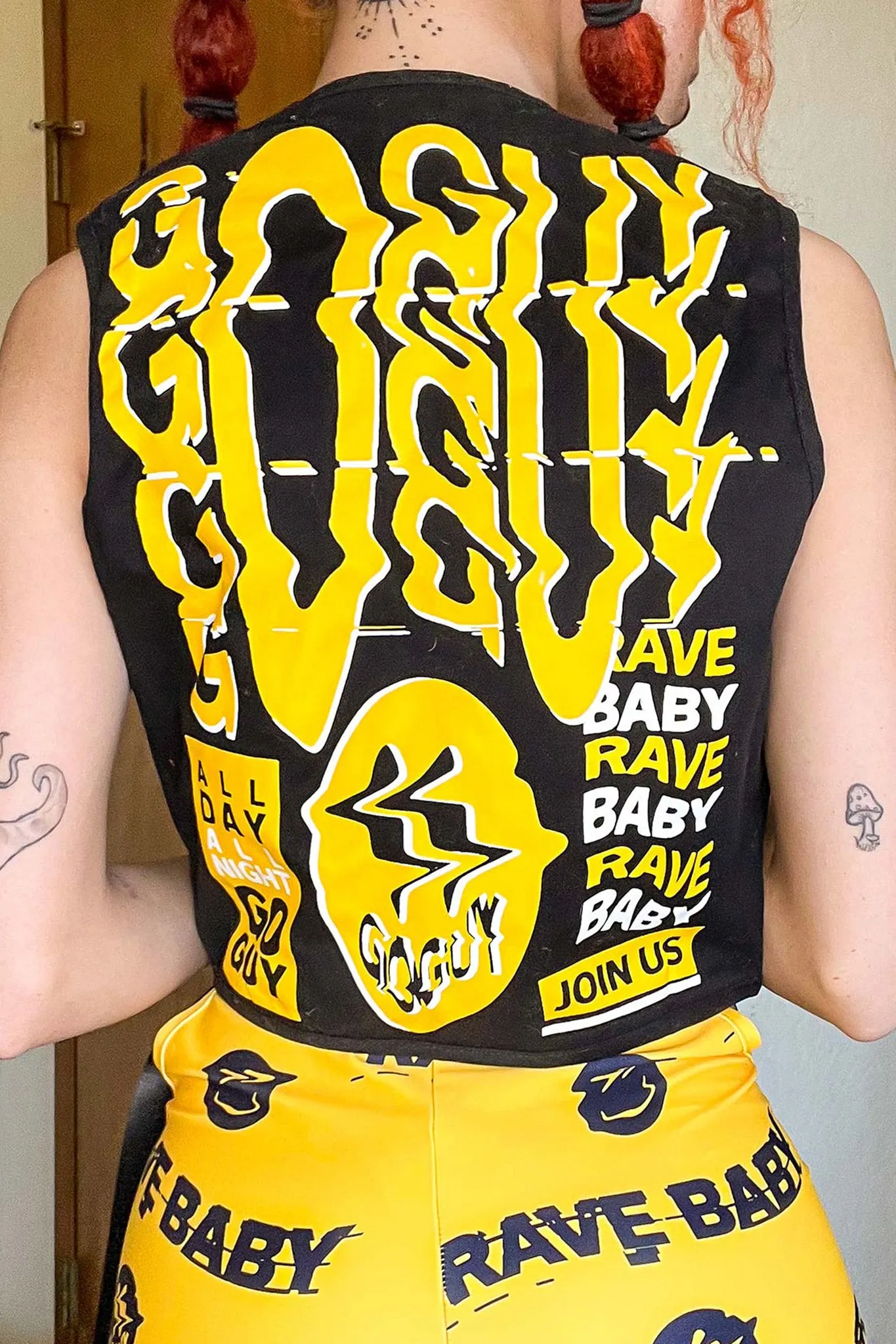 Rave Baby Crop Utility Vest