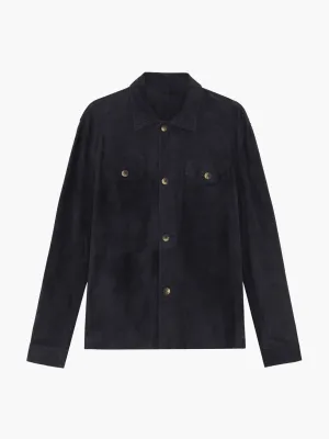 RAVI SUEDE OVERSHIRT