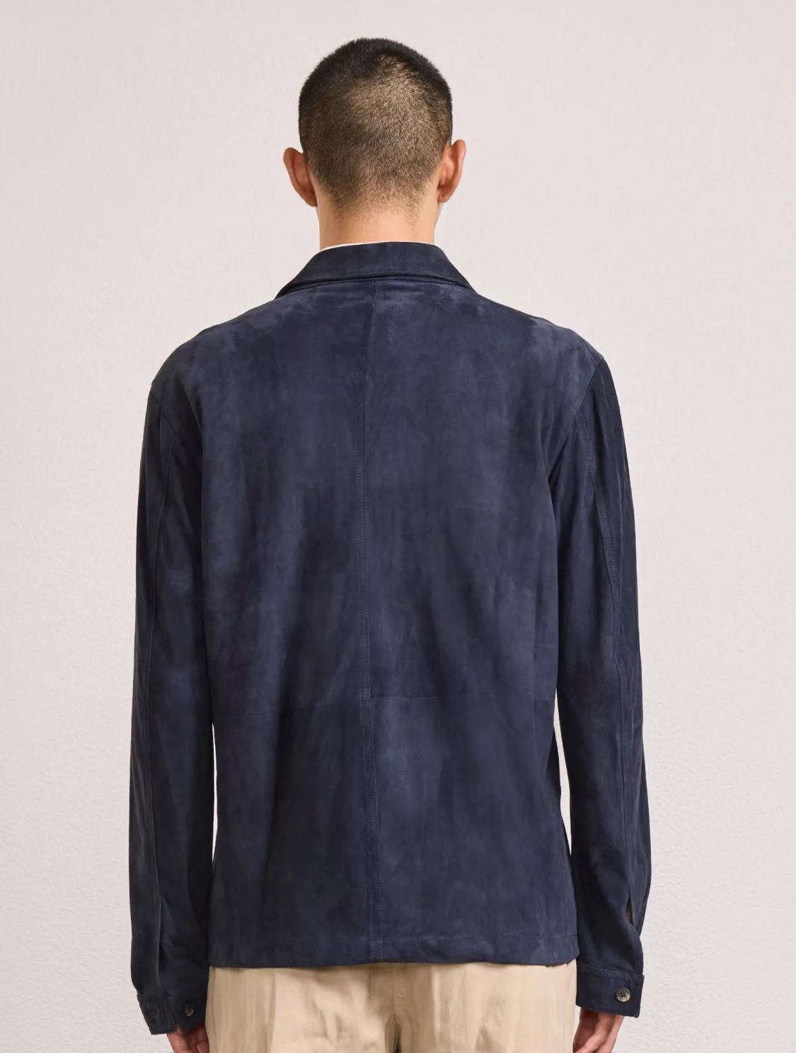 RAVI SUEDE OVERSHIRT