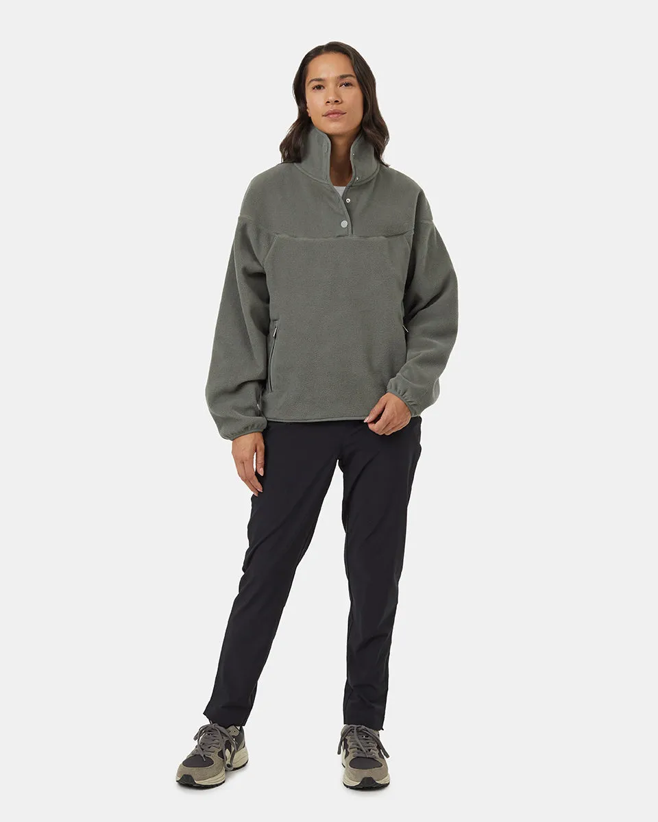 Recycled MicroFleece 1/4 Snap