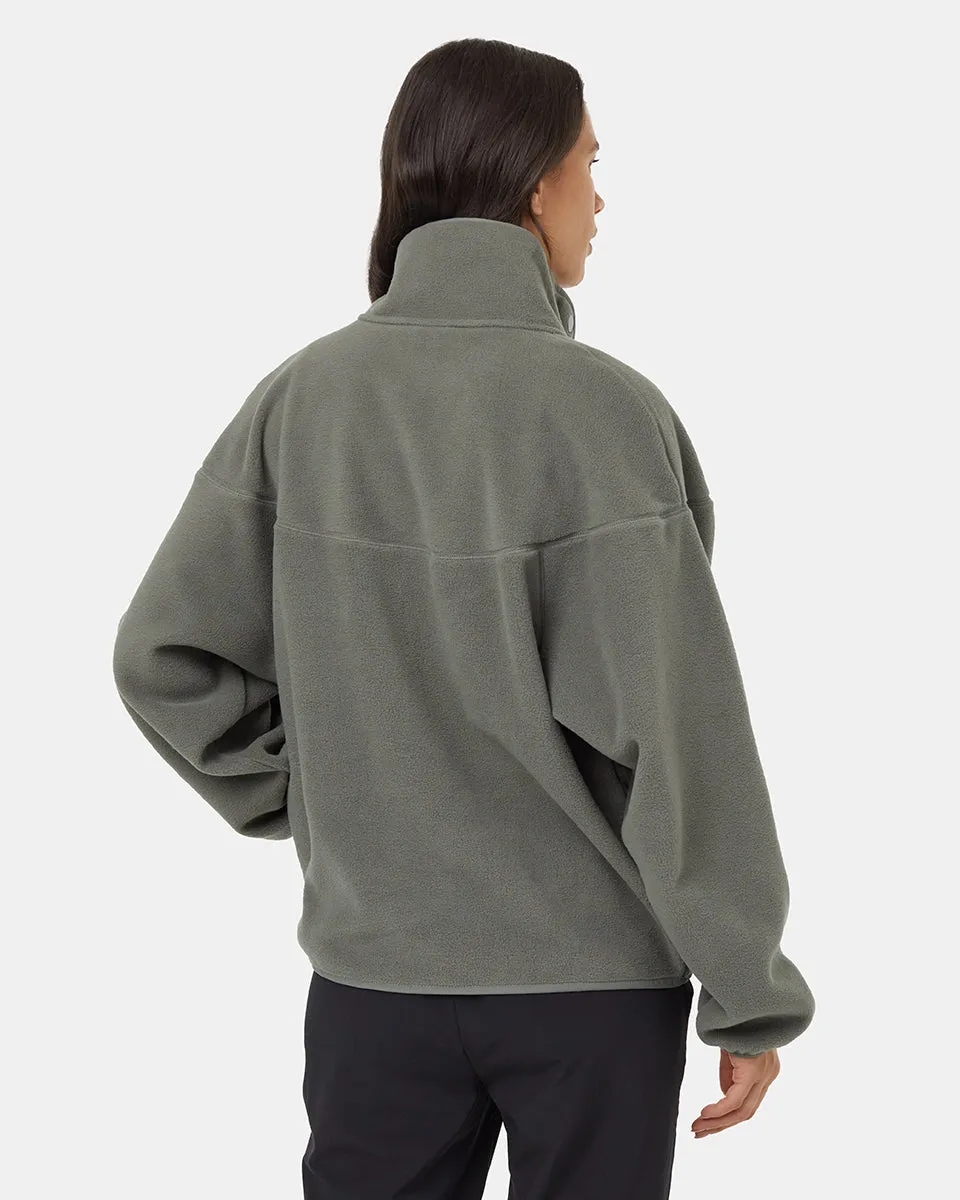Recycled MicroFleece 1/4 Snap