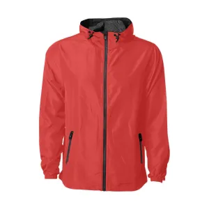 Red Windbreaker