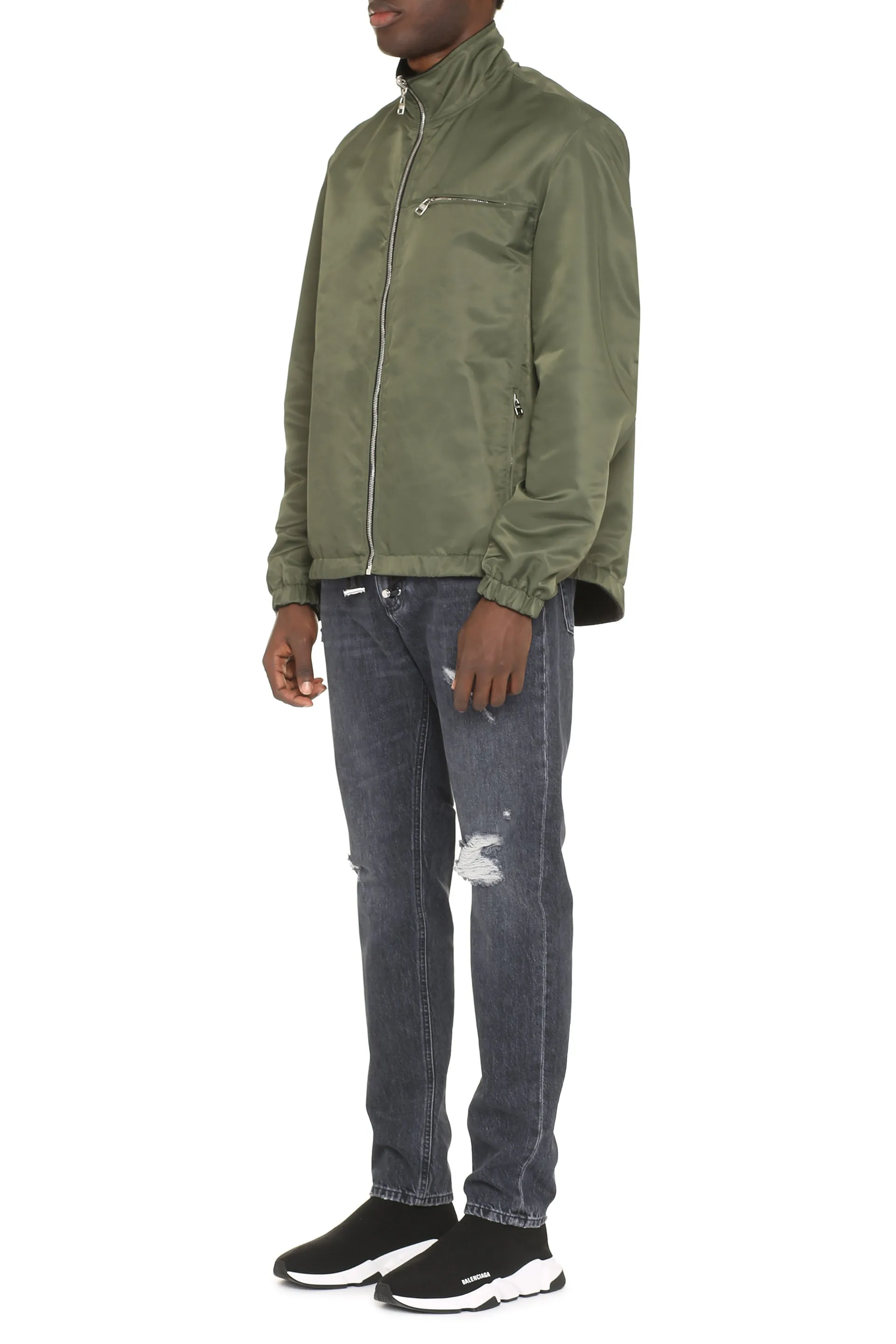 Reversible windbreaker-jacket