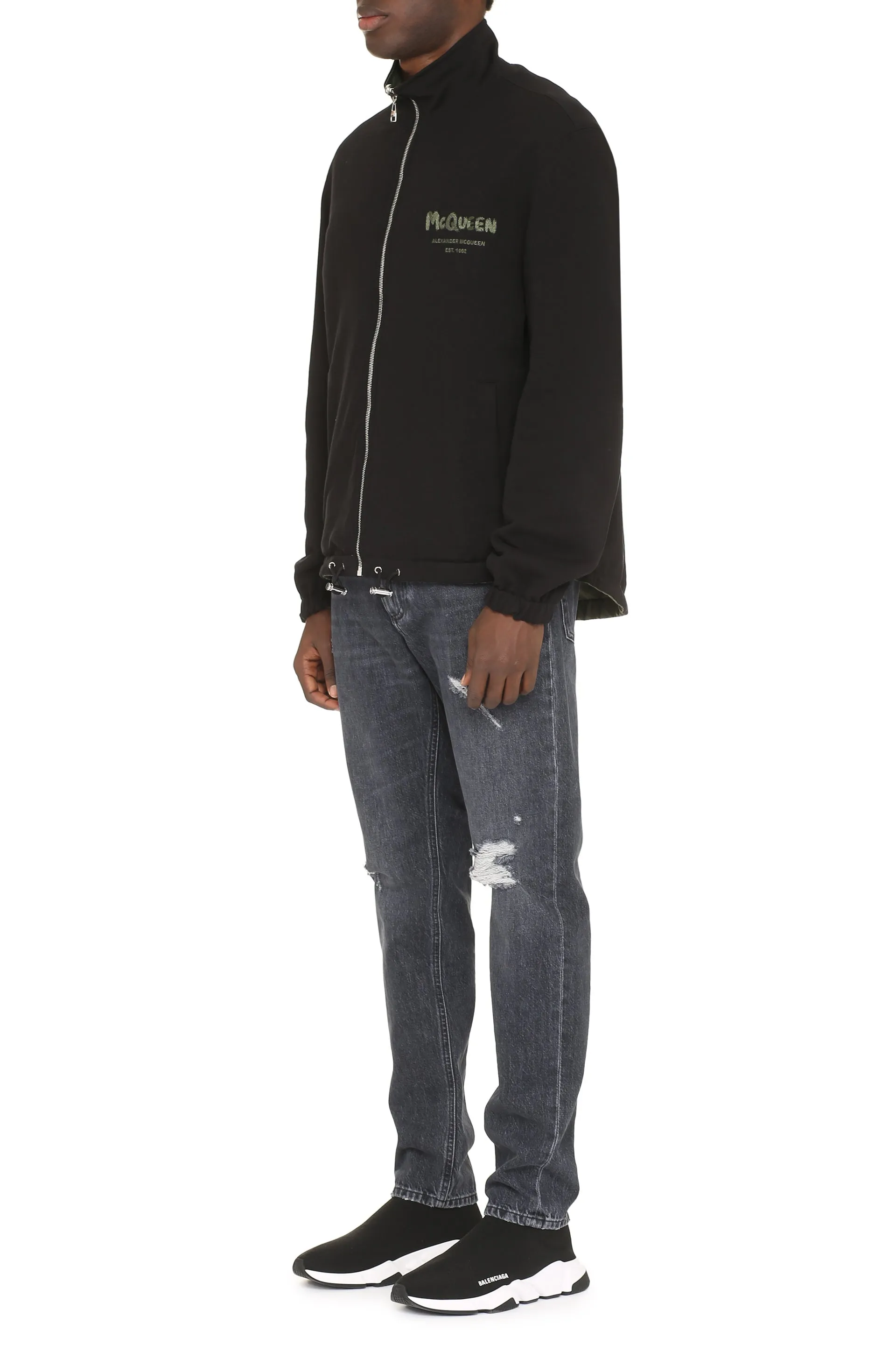Reversible windbreaker-jacket