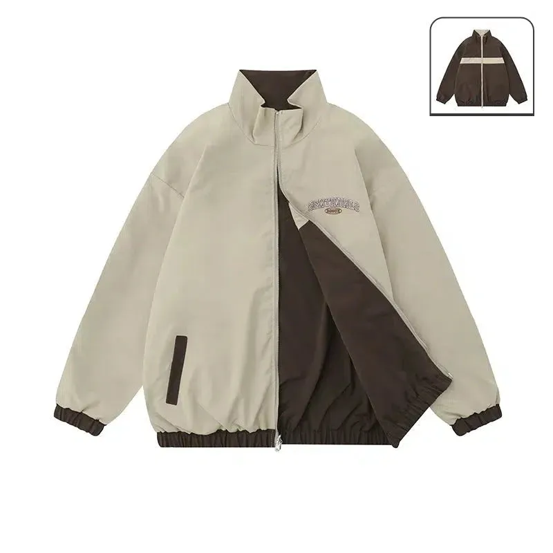 Reversible Windbreaker Jacket