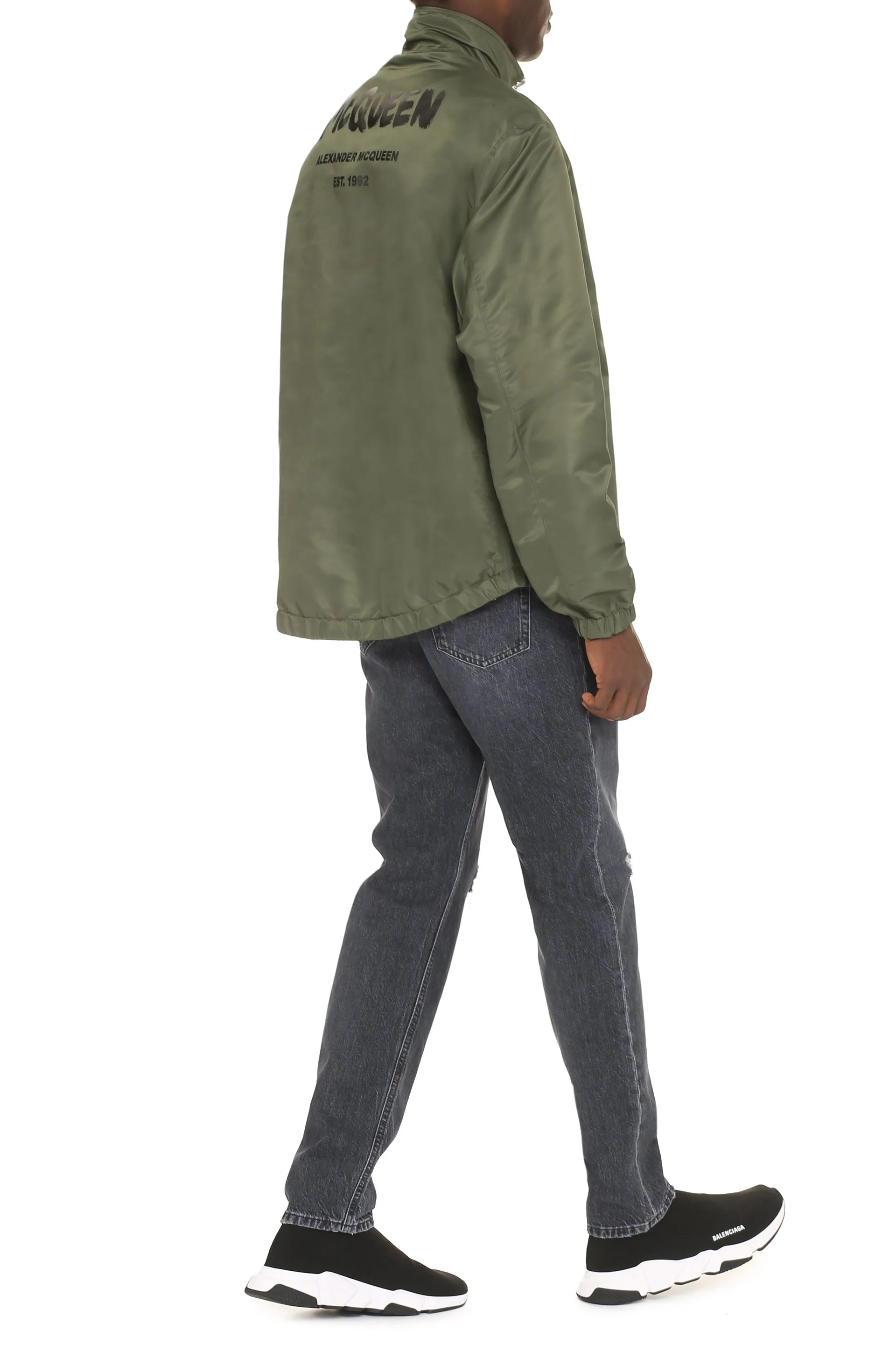 Reversible windbreaker-jacket