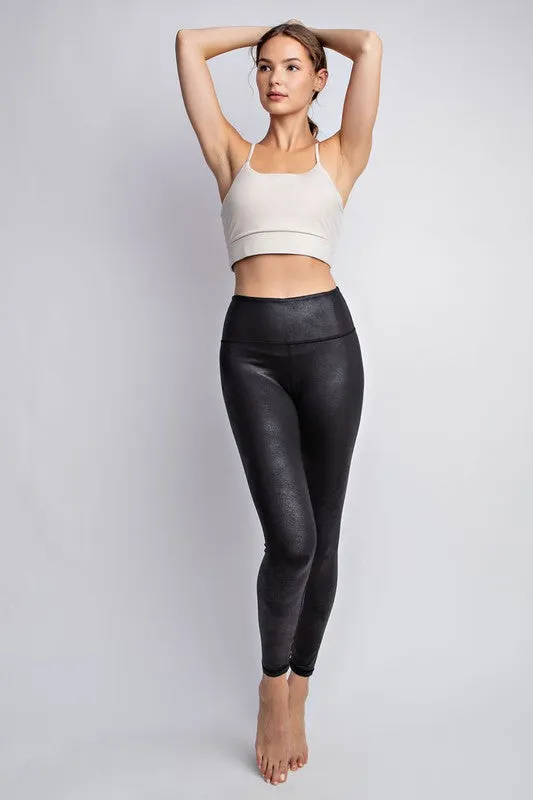 RISE & SHINE CURVE full-length leggings