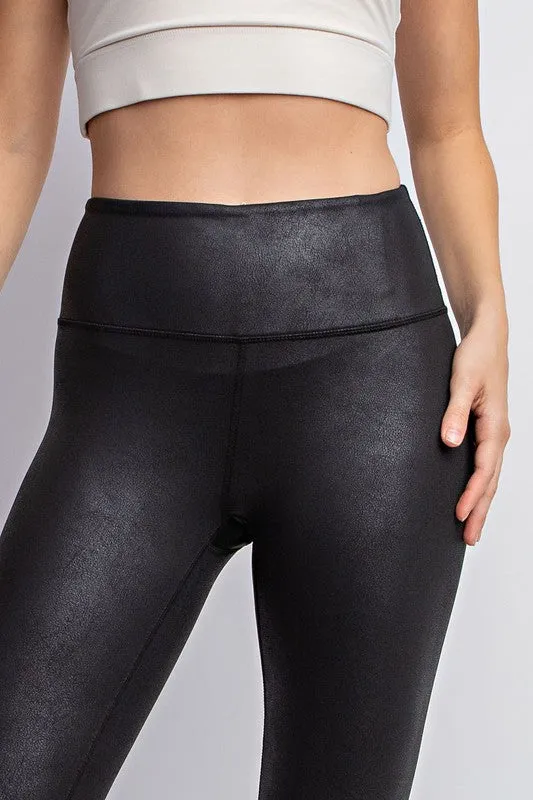 RISE & SHINE CURVE full-length leggings