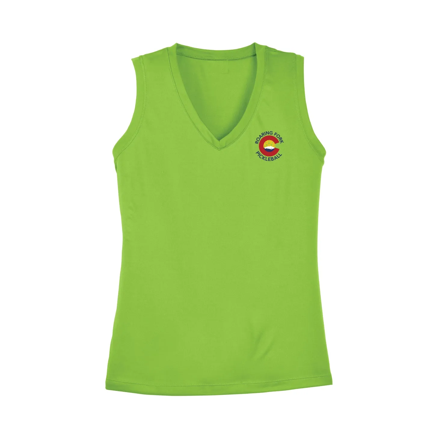 Roaring Fork, Colorado Pickleball Ladies Performance Sleeveless Tank