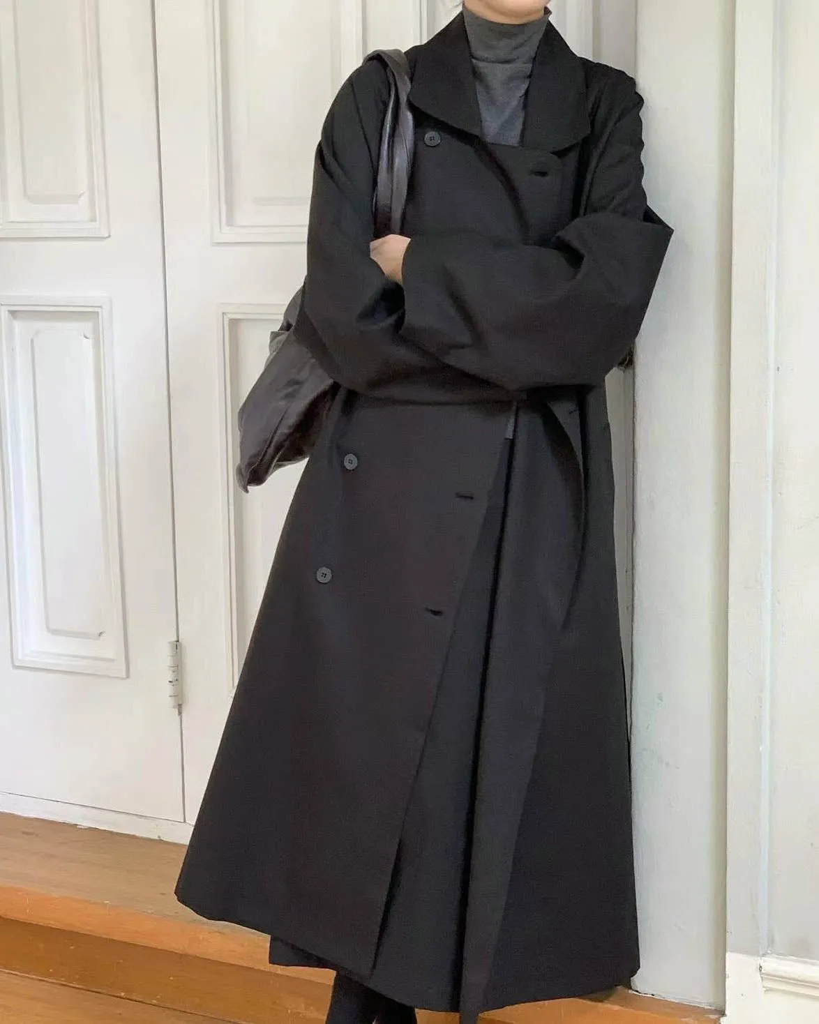ROLFE TRENCH BLACK