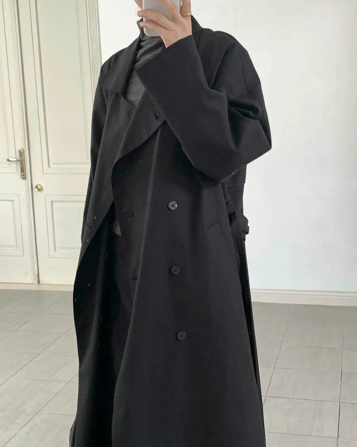 ROLFE TRENCH BLACK