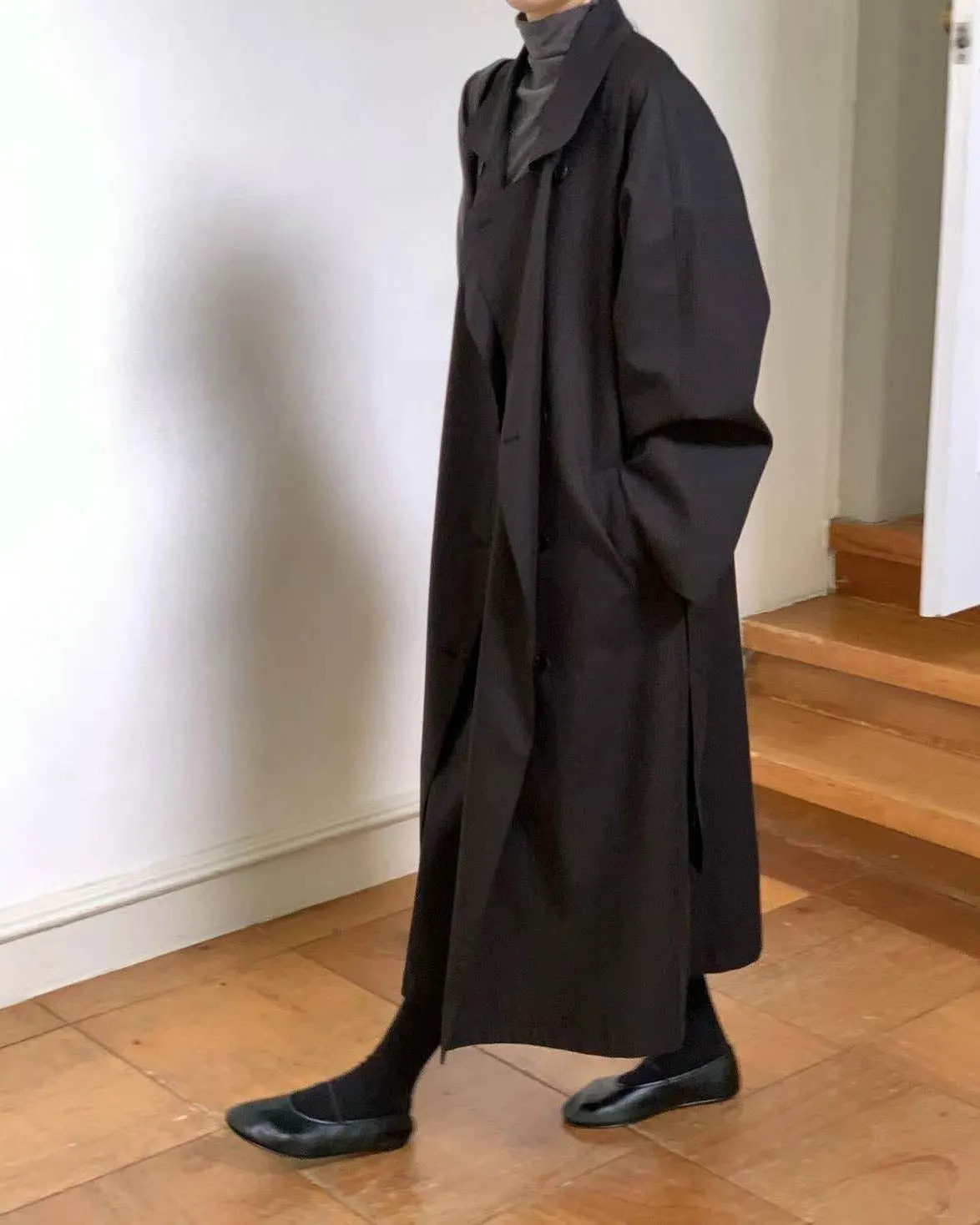 ROLFE TRENCH BLACK