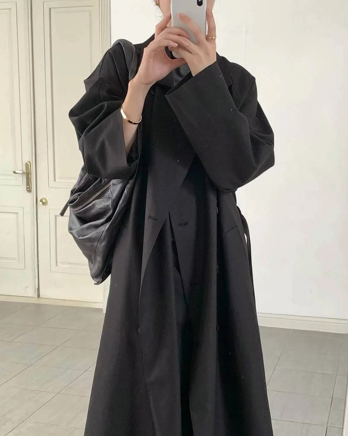 ROLFE TRENCH BLACK