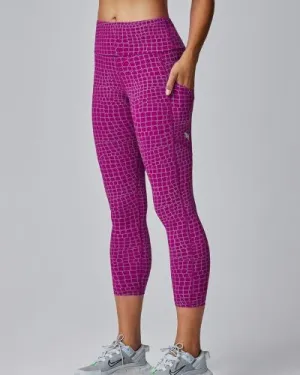 Running Bare Womens All Star 7/8 Tight Boysen