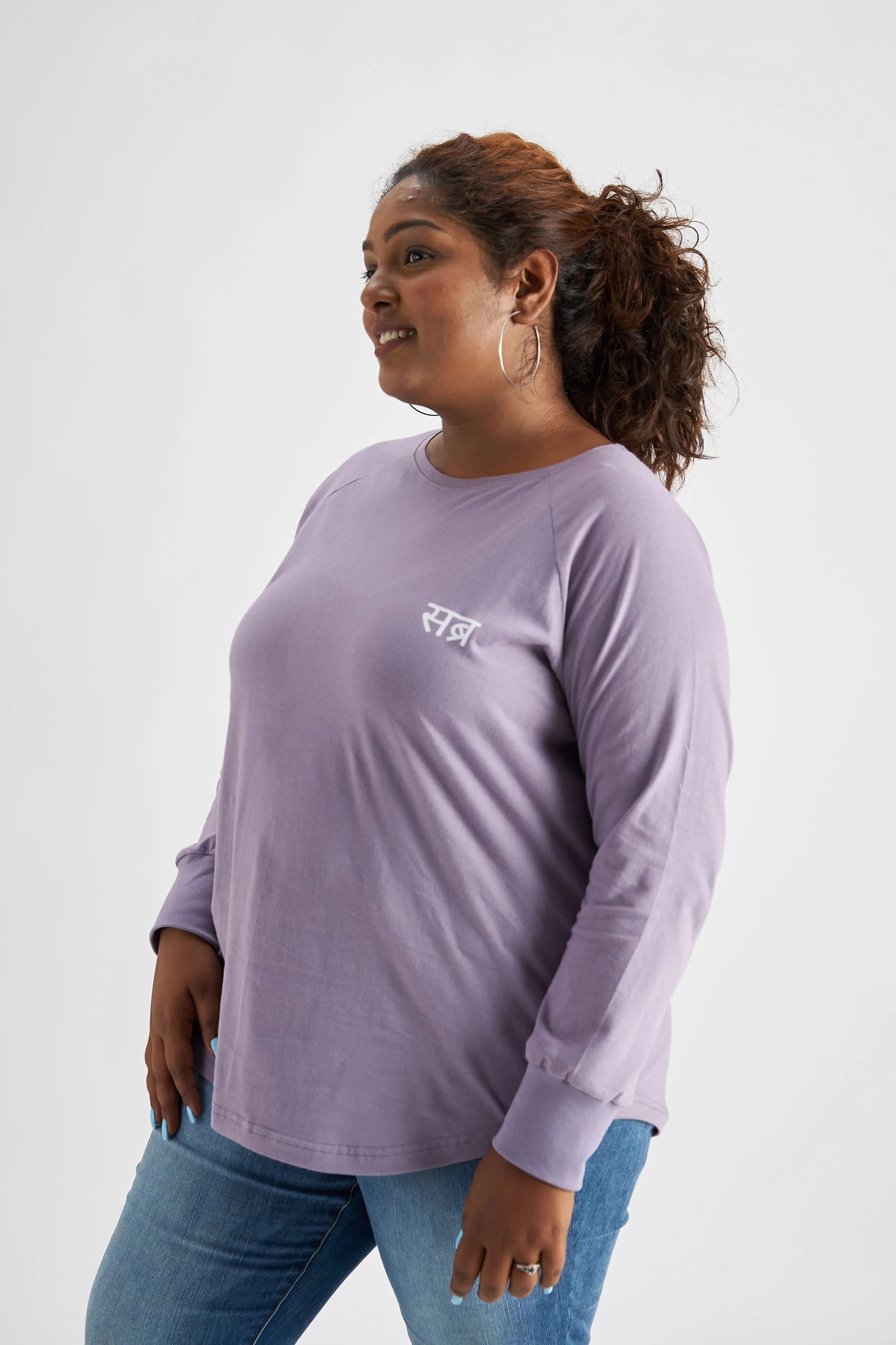 SABR Graphic Tee: Purple