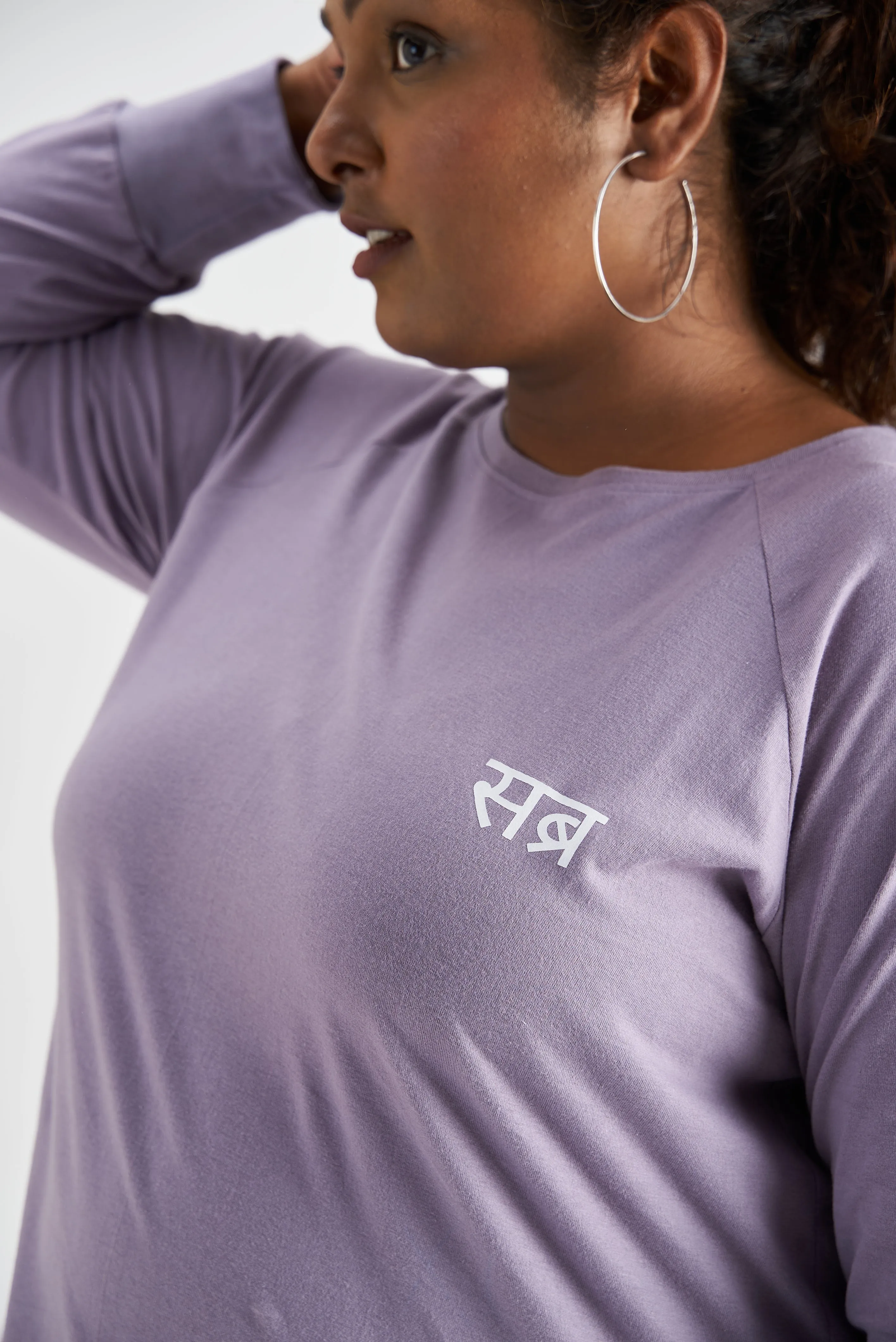 SABR Graphic Tee: Purple