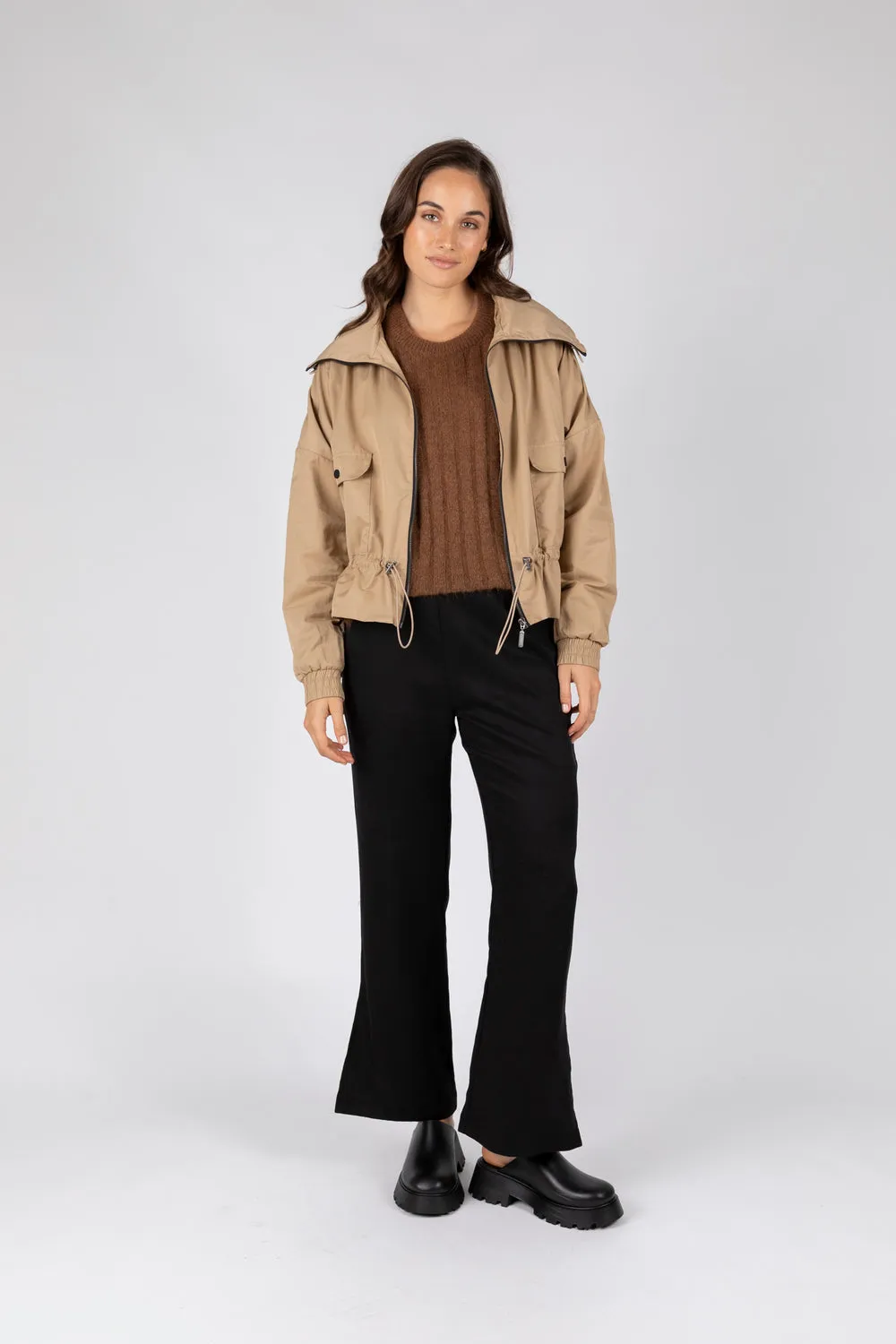 Sahara Utility Jacket | Camel