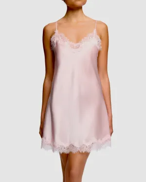 Sainted Sisters - Scarlet Silk Chemise - Pink Ice