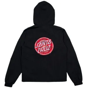 Santa Cruz - Decoder Roskopp Youth Hooded Windbreaker Black