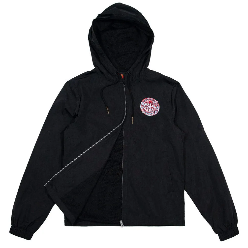Santa Cruz - Decoder Roskopp Youth Hooded Windbreaker Black