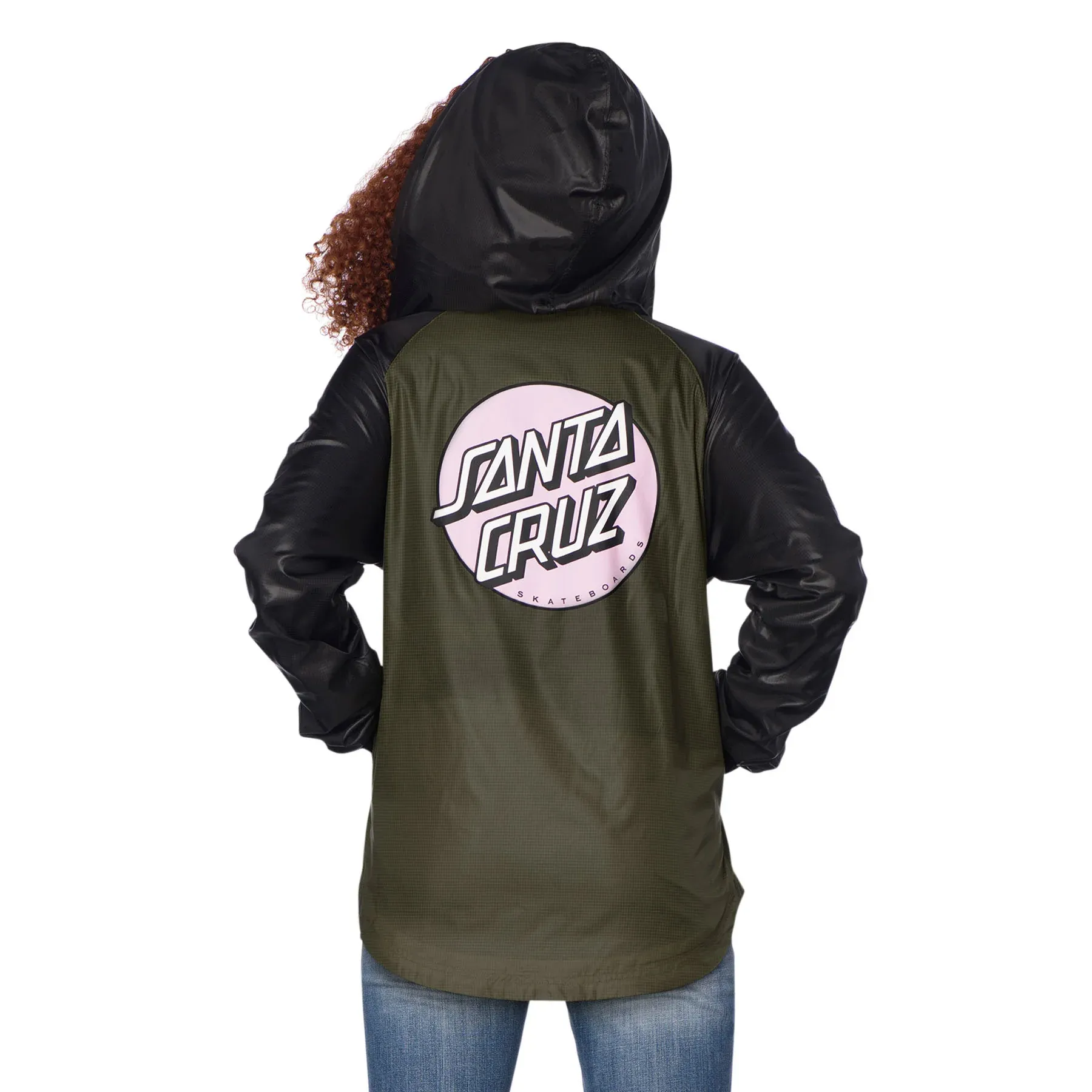 Santa Cruz Womens Other Dot Windbreaker