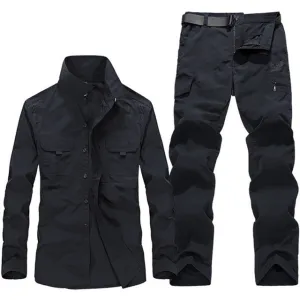 S.ARCHON Summer Military Uniforms Men Tactical Quick Dry Shirts Cargo Pants Combat Army Suit Airsoft Work Hunt Clothing Sets